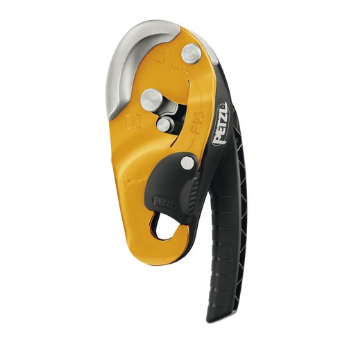 Petzl discensore rig giallo - discensore,