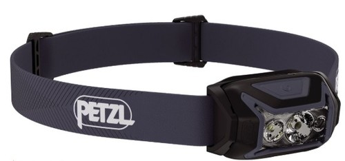 Petzl actik black 450 - black,