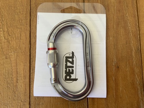 Petzl moschettone vite - moschettone,