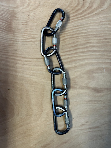 Moschettoni petzl amd - moschettoni,