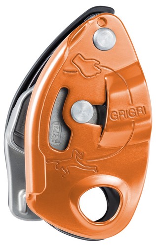 Petzl grigri arancione - grigri,
