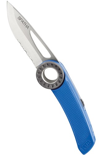 Petzl spatha coltello blu - petzl,